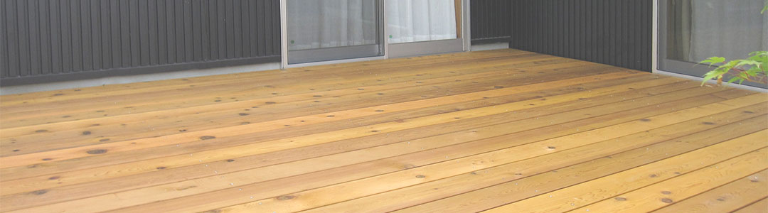 大工工事(ウッドデッキ)